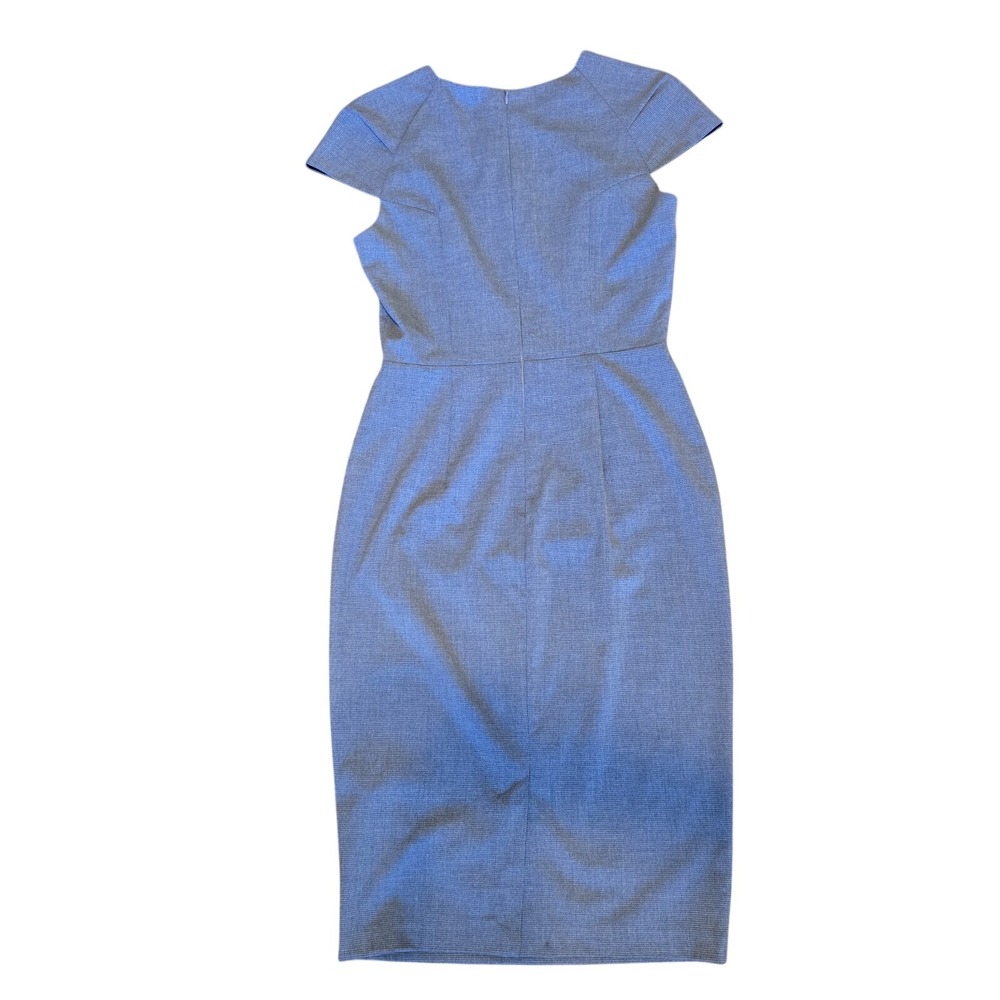 Zara Basic Collection Gray dress  Small‎ zip back  short sleeve